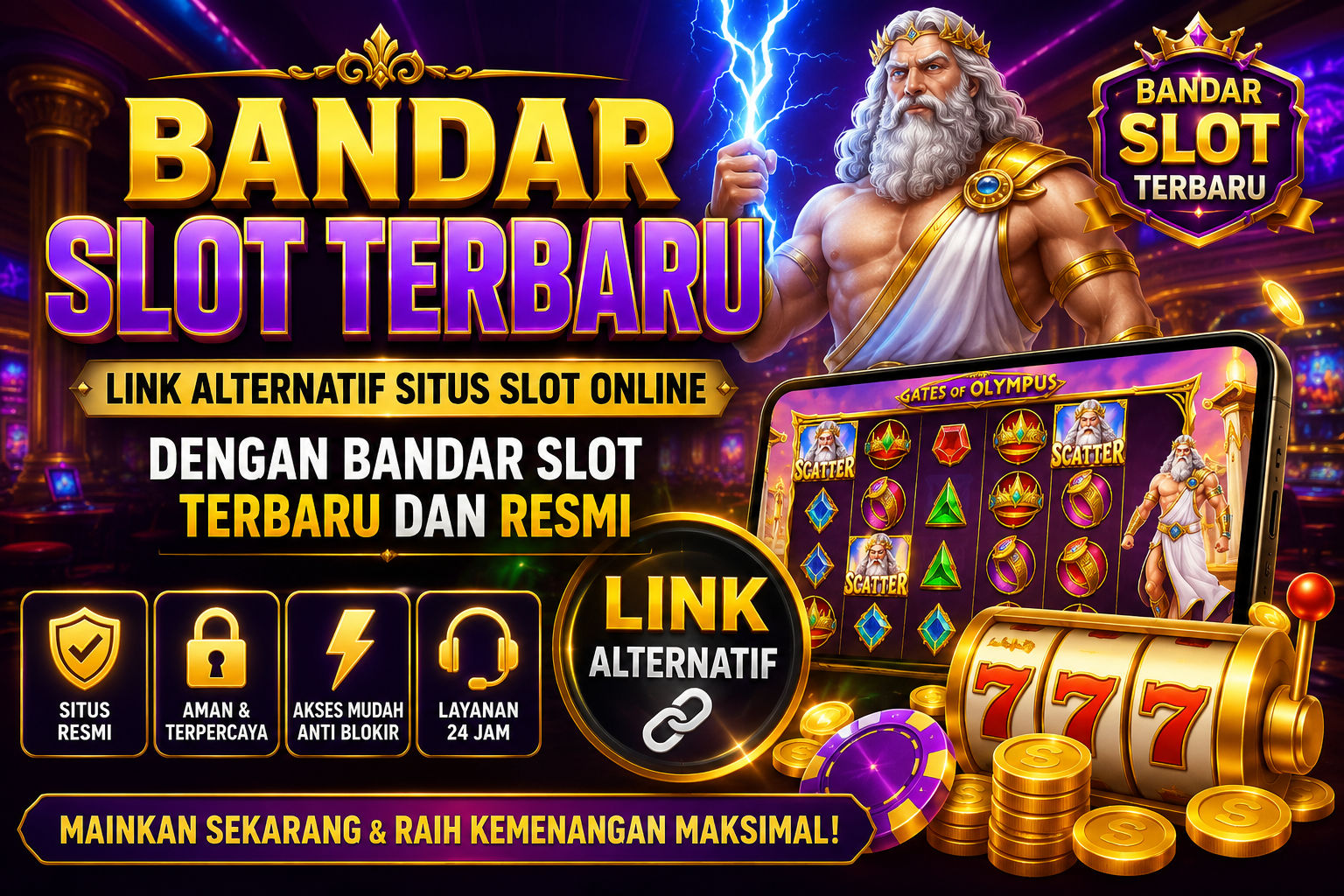 Banner Bandar Slot Terbaru