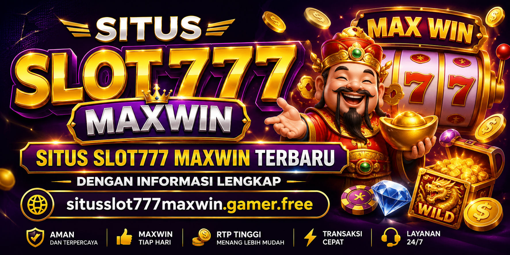 Banner Situs Slot777 Maxwin