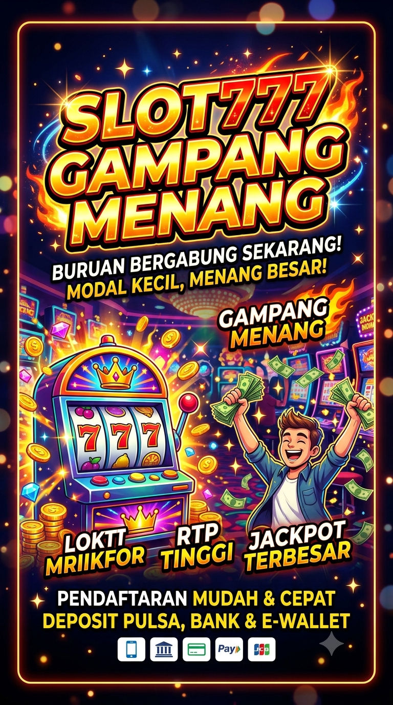 Banner Slot777 Gampang Menang