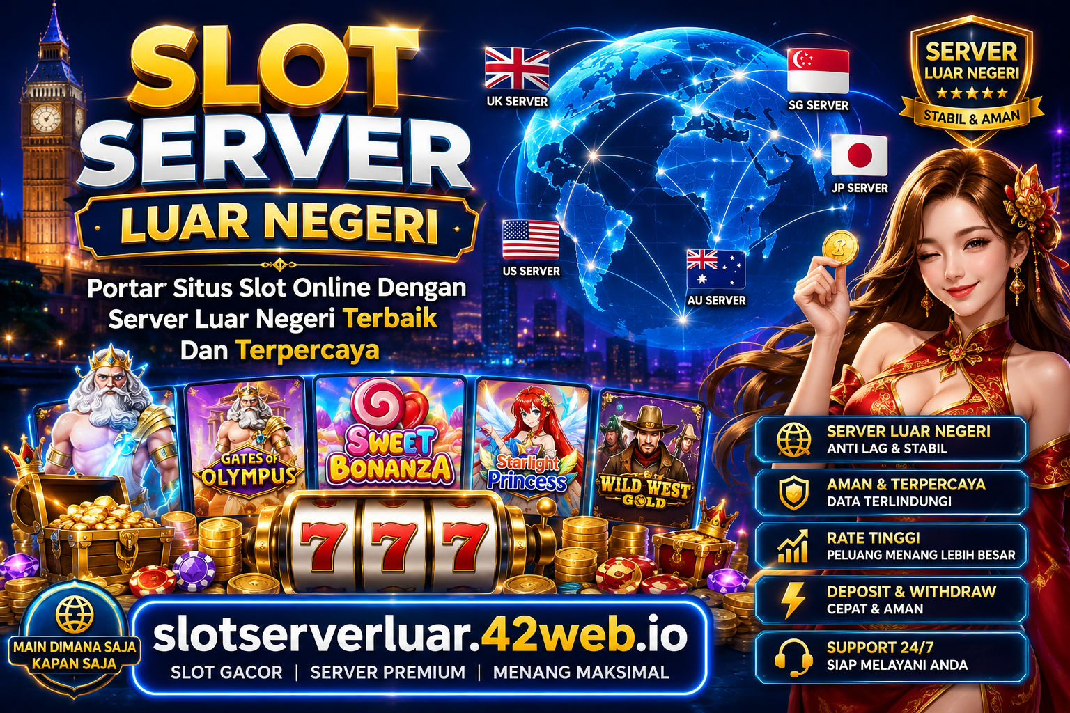 Banner Slot Server Luar Negeri