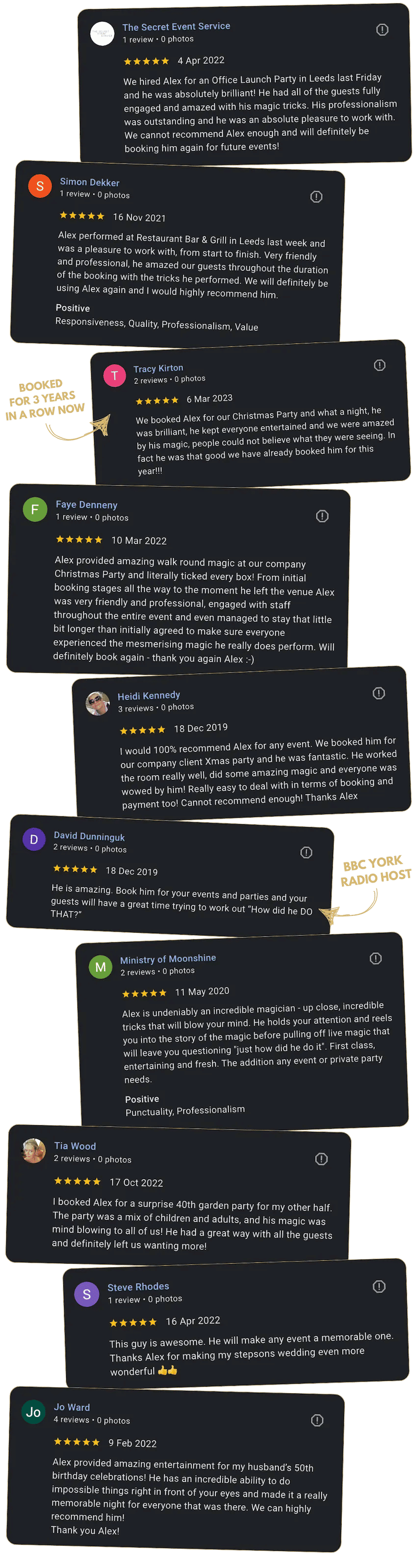 Alex Sladman Testimonials Mobile