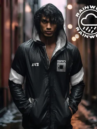 The Galactic Window ISRO Rain Jacket