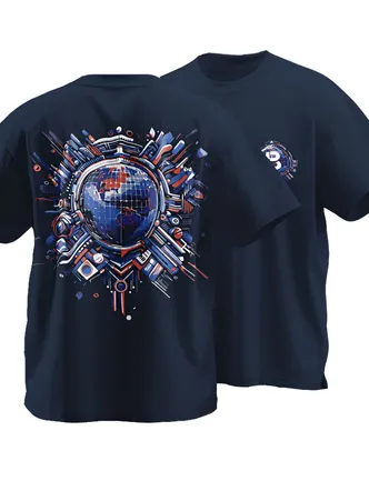 B-WORLD OVERSIZED T-SHIRT