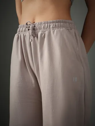 Solid Sweatpants Beige