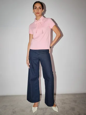 Signature Polo - Blush Pink