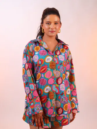 Crimson pop co-ord set