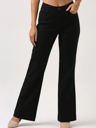 Great Comfort Pant-Mini Flare-Black