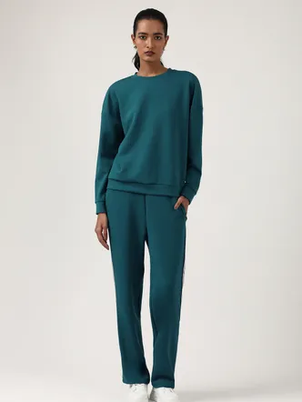 Green Round Neck Sweatshirt