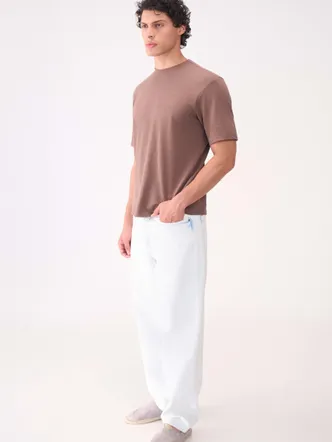 TEXTURED JACQUARD TSHIRT