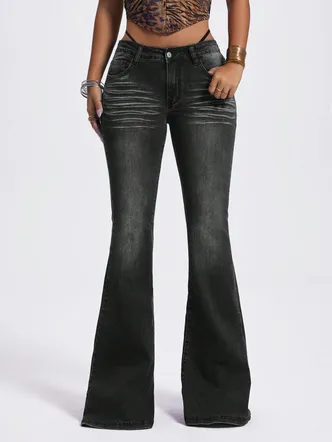Night Vision Flare Jeans
