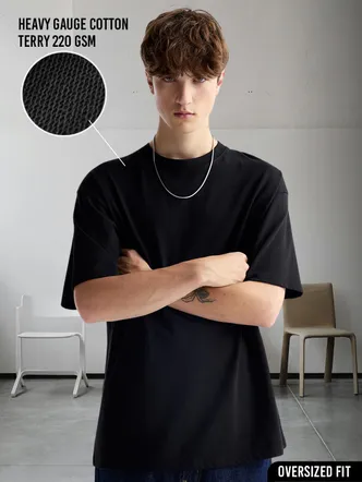 Solid Premium Oversized Terry T-shirt