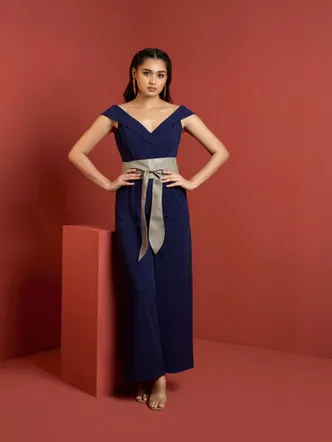 MARTHY OFF- SHOULDER JUMPSUIT