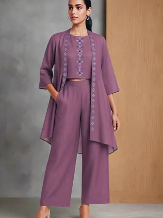 Oranate Oasis Purple Co-ord set