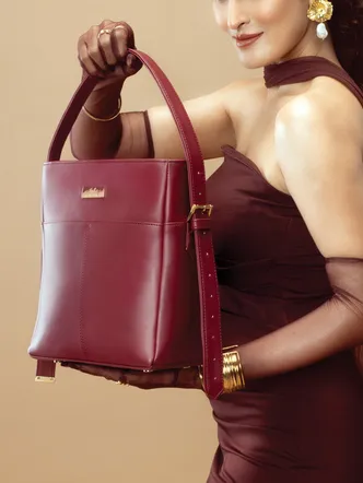 Crimson Crush Bucket Bag/Shoulder bag