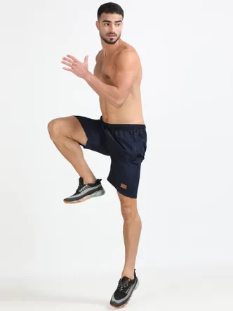 Athleisure Mens Shorts | Quick Dry - Navy
