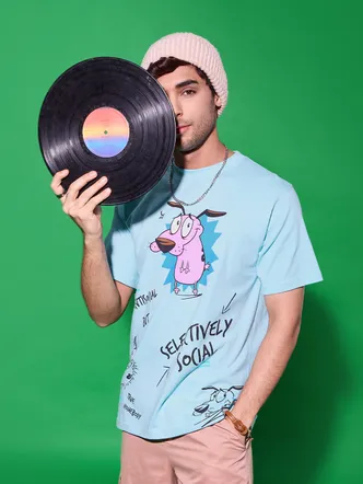 The Souled Store Courage: Kinda Antisocial T-Shirts