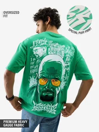 The Souled Store Breaking Bad: Heisenberg Oversized T-Shirts