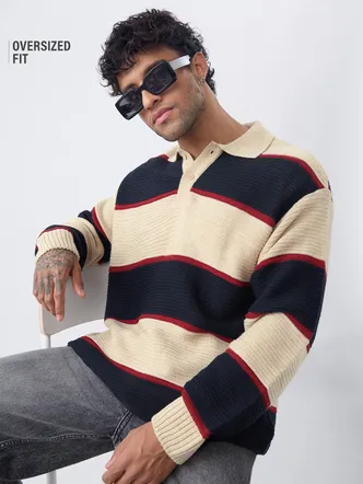 Textured Stripes: Retro Rugby