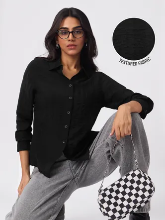 Textured Shirt: Aura