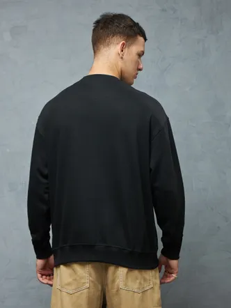 Premium Jet Black Sweatshirt