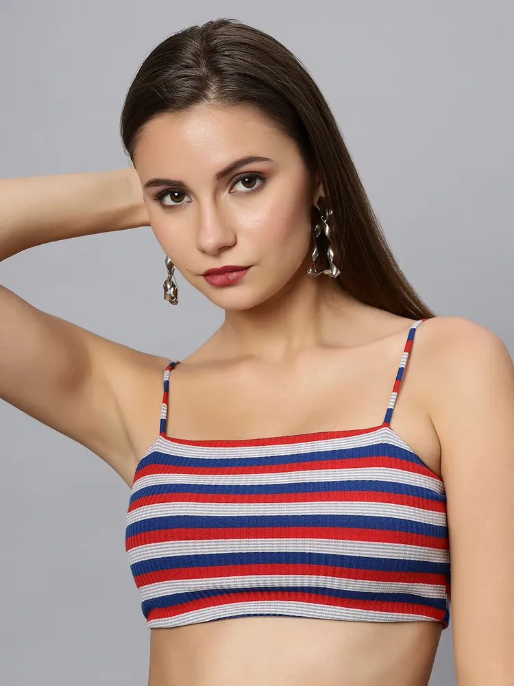 Blue Striped Cami