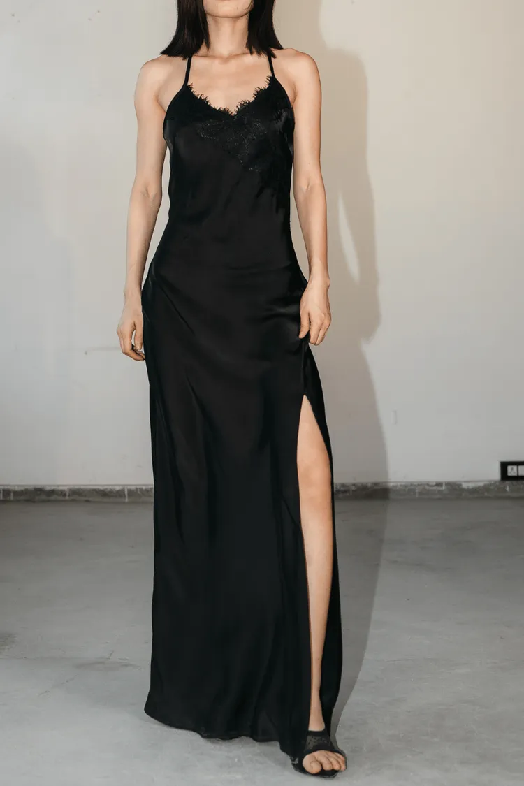 BLACK SAPPHIRE MAXI DRESS