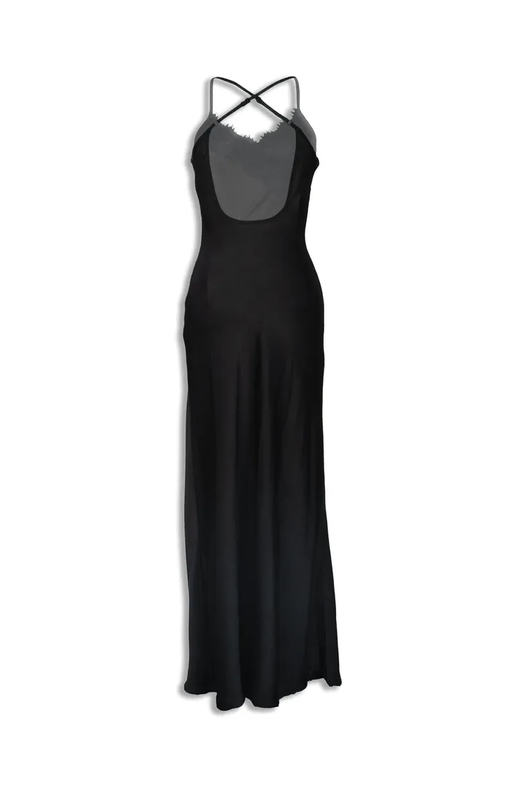 BLACK SAPPHIRE MAXI DRESS