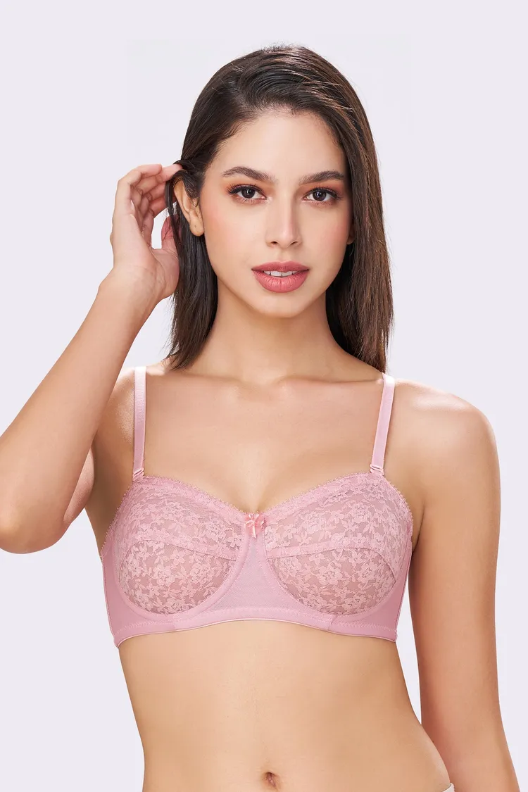 CITRA | Breathable Lace Strapless Bra – Wired, Multiway Straps