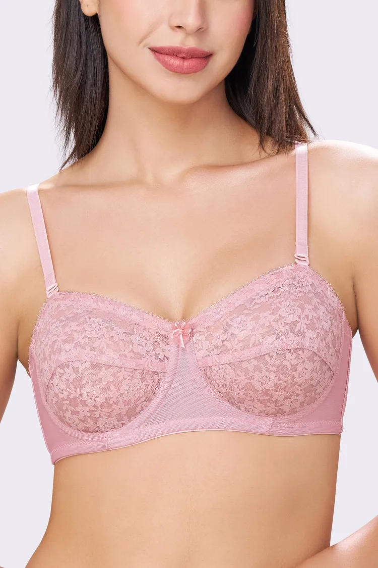 CITRA | Breathable Lace Strapless Bra – Wired, Multiway Straps