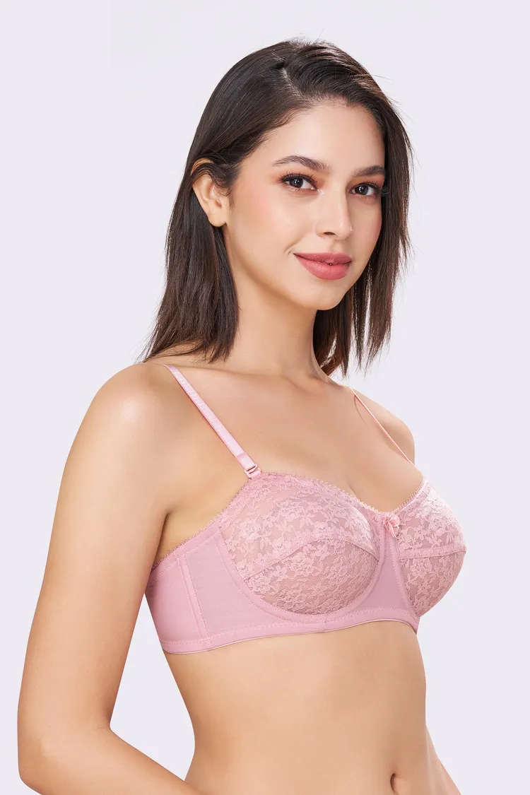 CITRA | Breathable Lace Strapless Bra – Wired, Multiway Straps