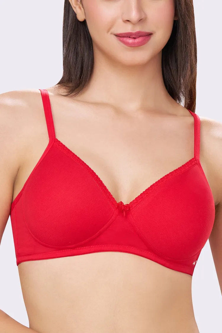 BETH | Seamless Cotton Comfort – Padded, Non-Wired T-Shirt Bra