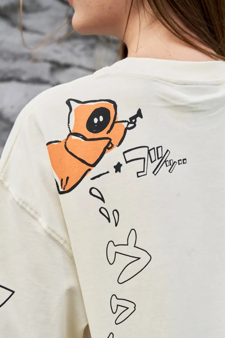 Star Wars Sketch Oversized T-shirt