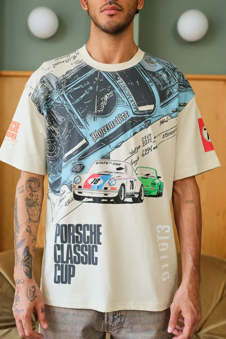 Porsche 1985 Oversized T-Shirt