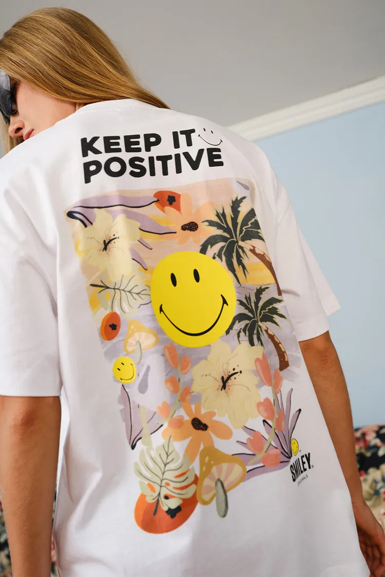 Keep It Positive Oversized T-shirt