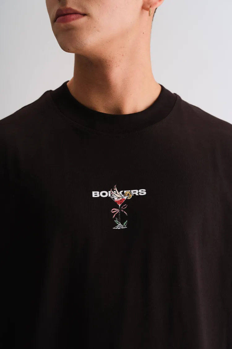 Cosmopolitan Black Oversized T-shirt