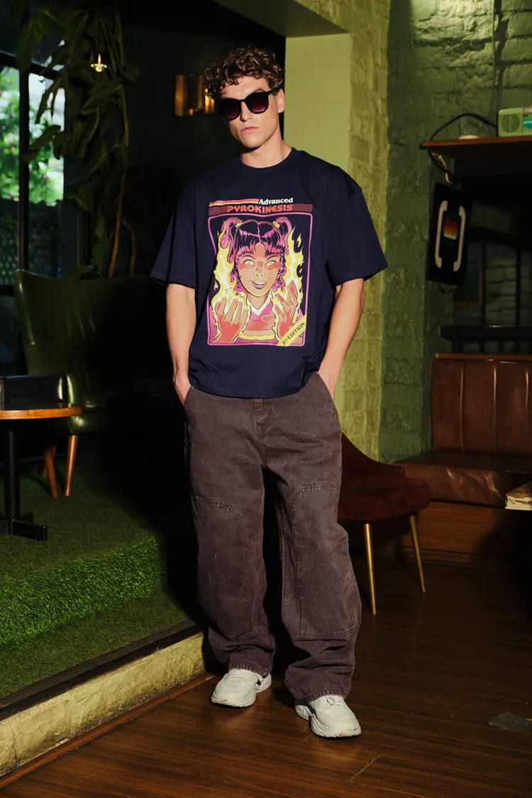 Advanced Pyrokinesis Oversized T-shirt