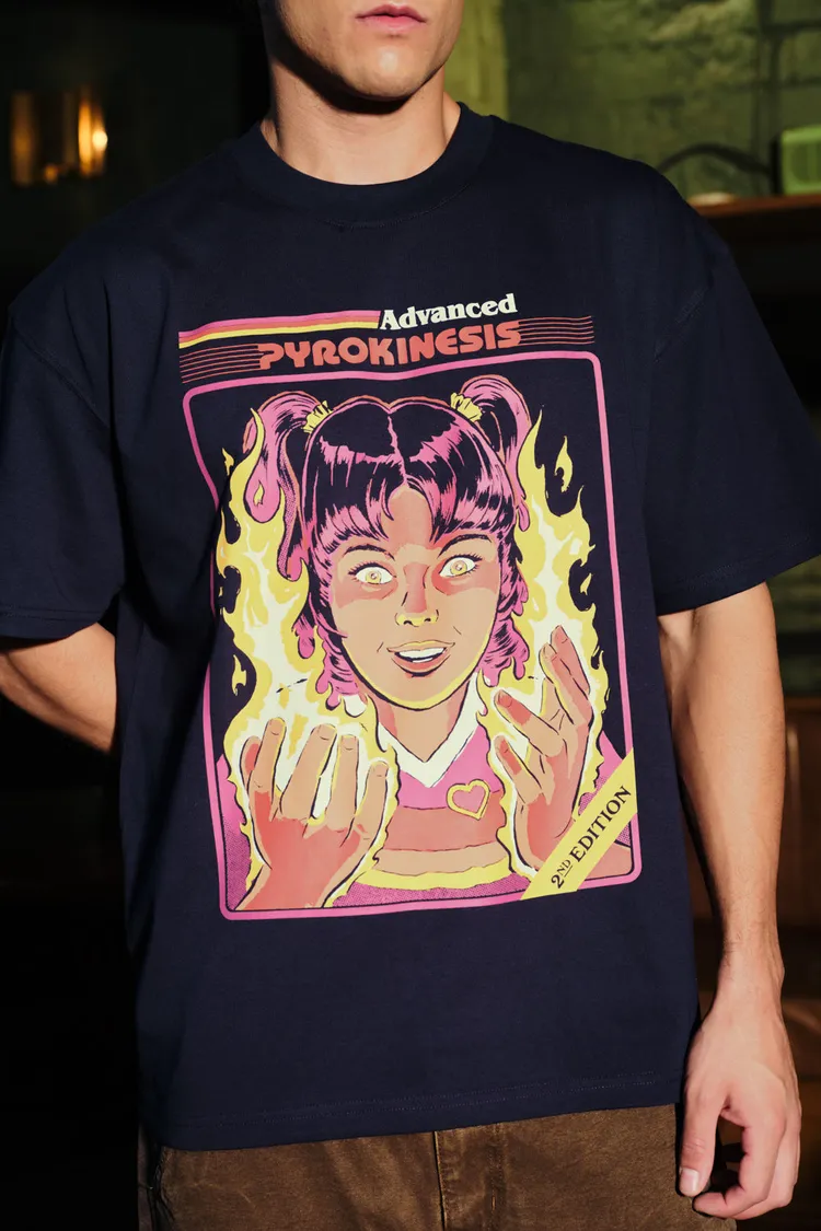 Advanced Pyrokinesis Oversized T-shirt