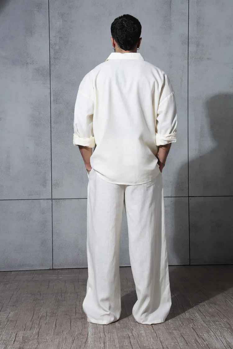 Linen Pants Butter Yellow