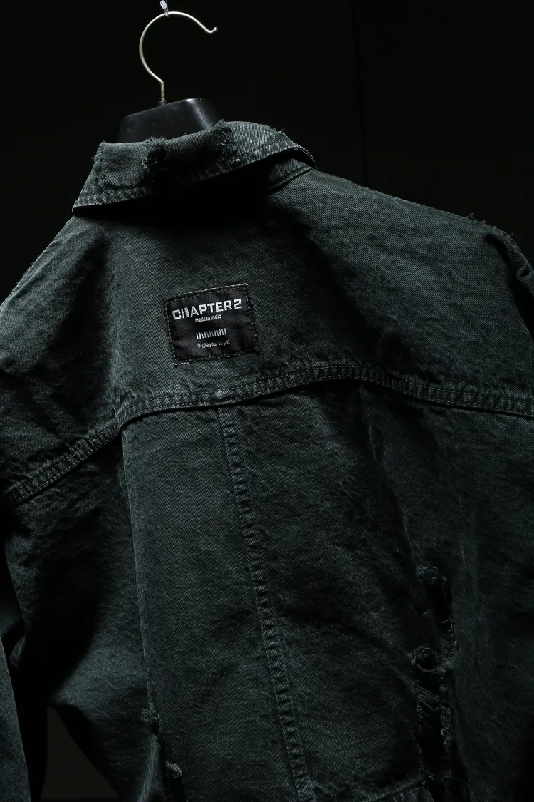 OLIVE CROPPED JACKET