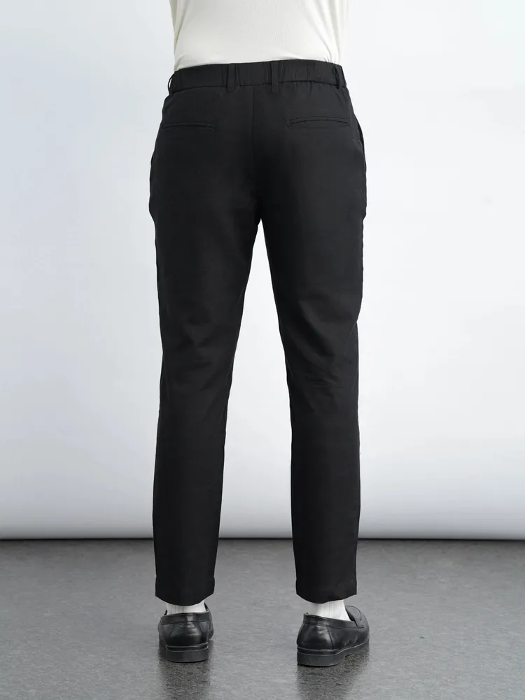 Everyday Linen Pants - Black
