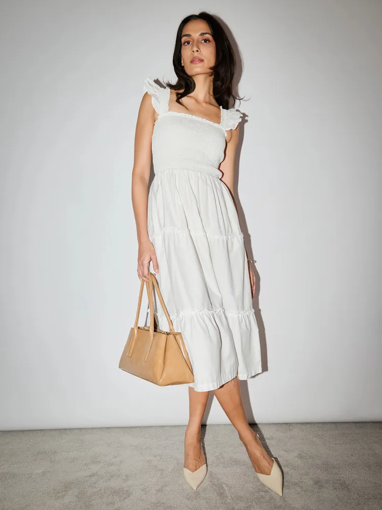 Nolita Cotton Frill Dress