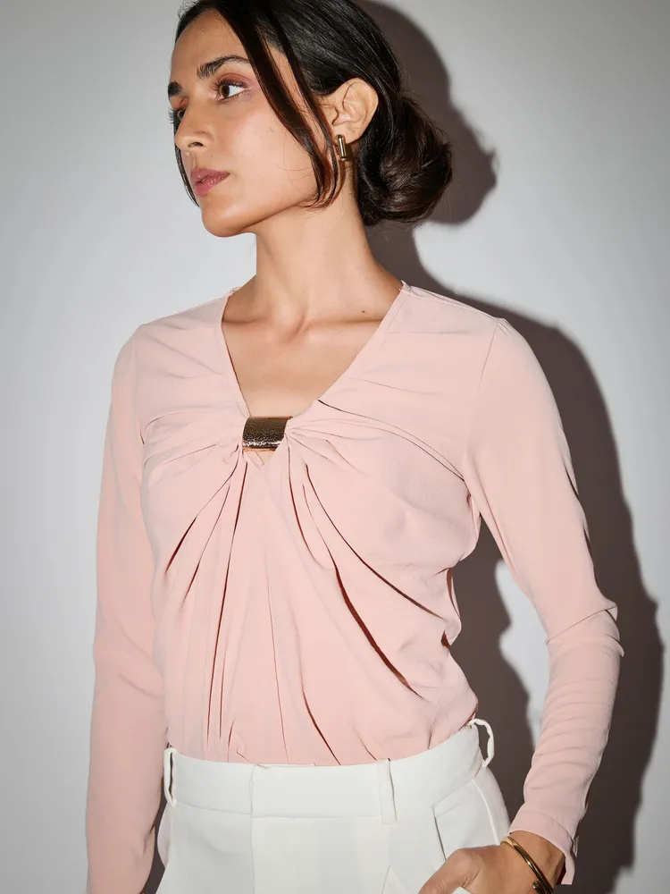 Roseta Top - Vintage Pink