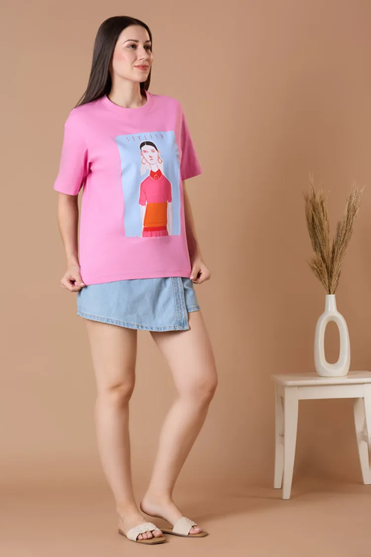 MAYA Oversized T-shirt | Organic Cotton