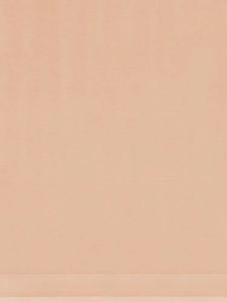 Garden Vareli Beige Solid Chiffon Saree