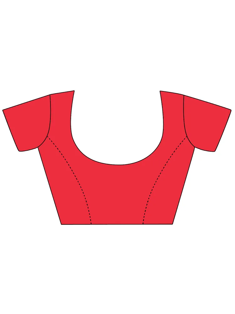 Garden Vareli Brown Floral Printed Viscose Brasso Saree