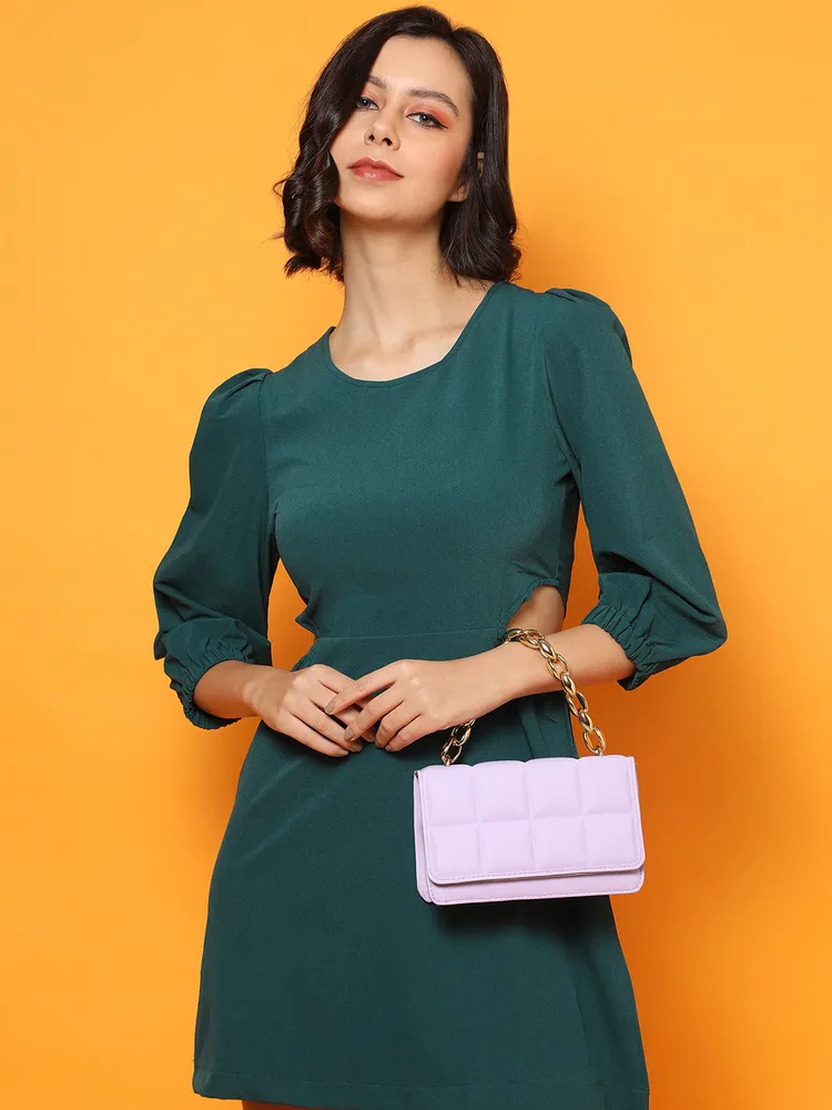 Haute Sauce PU Structured Handheld Bag