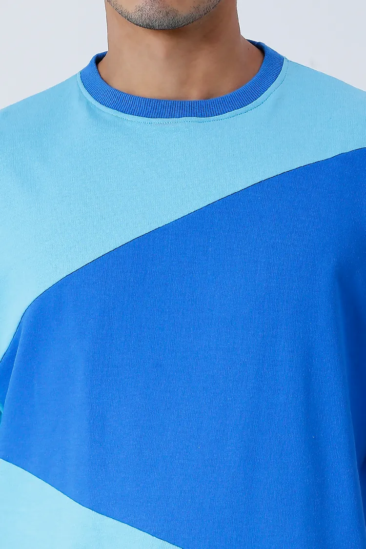 Abstract Elemental Oversized Sustainable T-Shirt