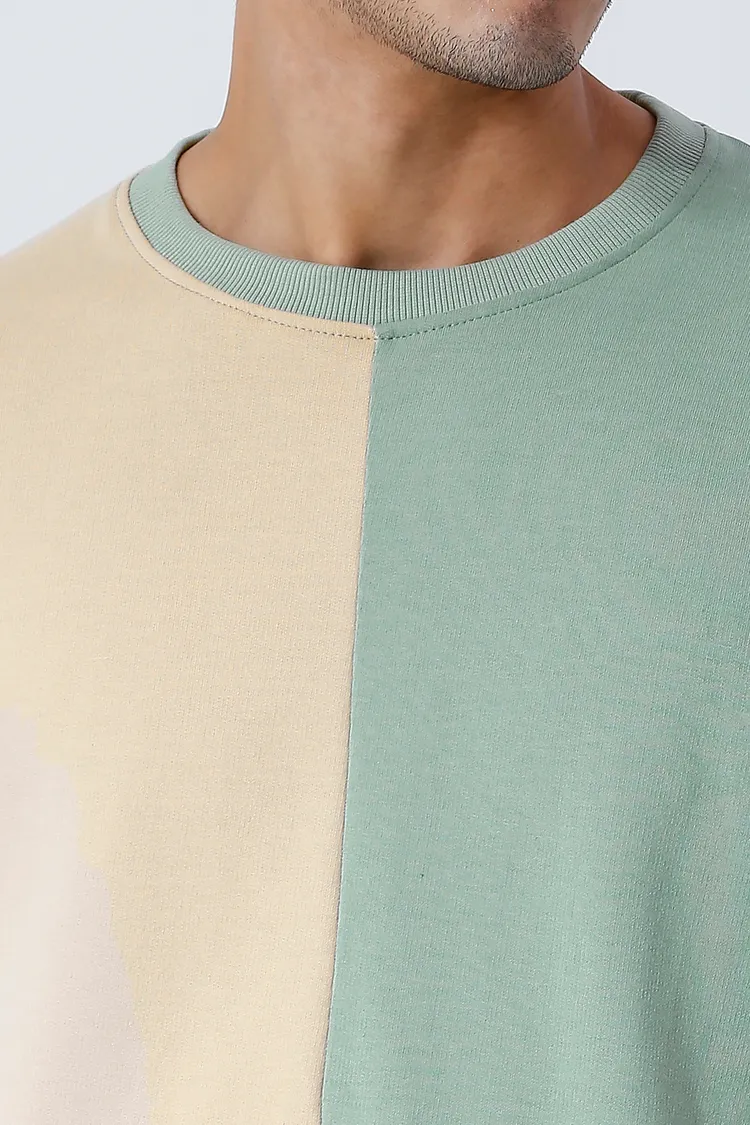 Sandstone Sage Oversized Sustainable T-Shirt