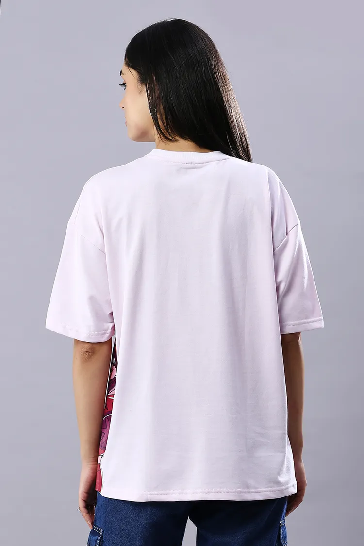 Pink Geisha Guardian Oversized Sustainable T-Shirt