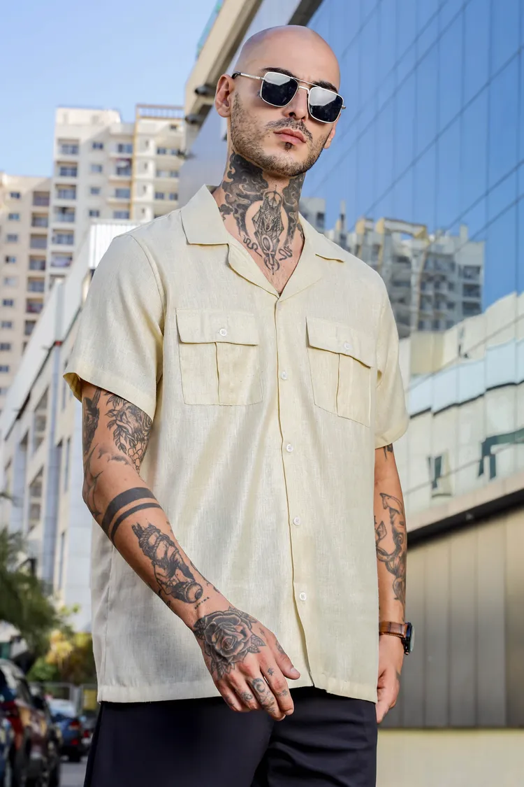 House of Koala Cuban Collar Relaxed Fit Resort Shirt